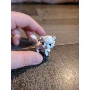 Sml white cat‎ toy doll accessory figure